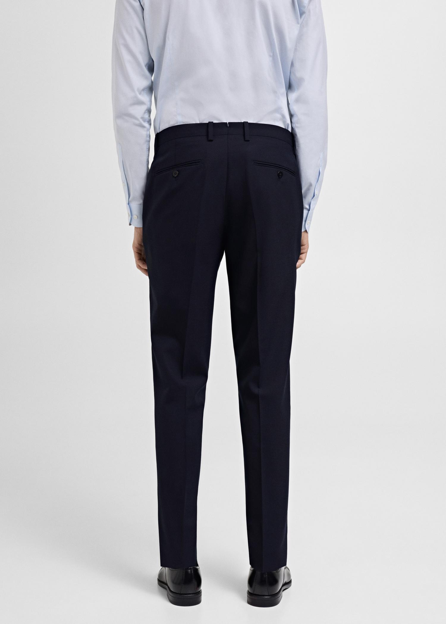 Turin 100% wool suit pants - Men | MANGO USA Product Image
