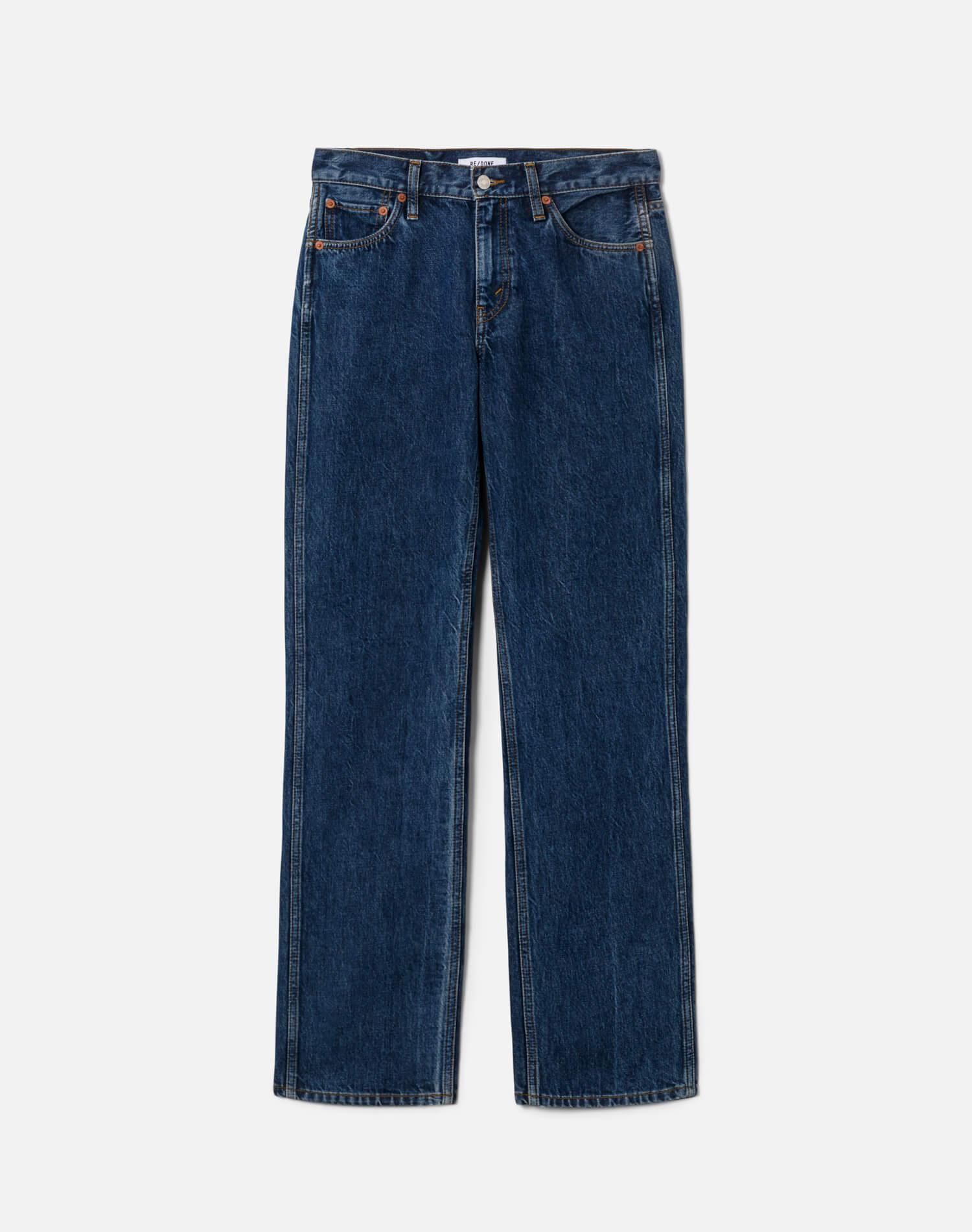 90s Mid Rise Loose - Rustic Indigo Product Image