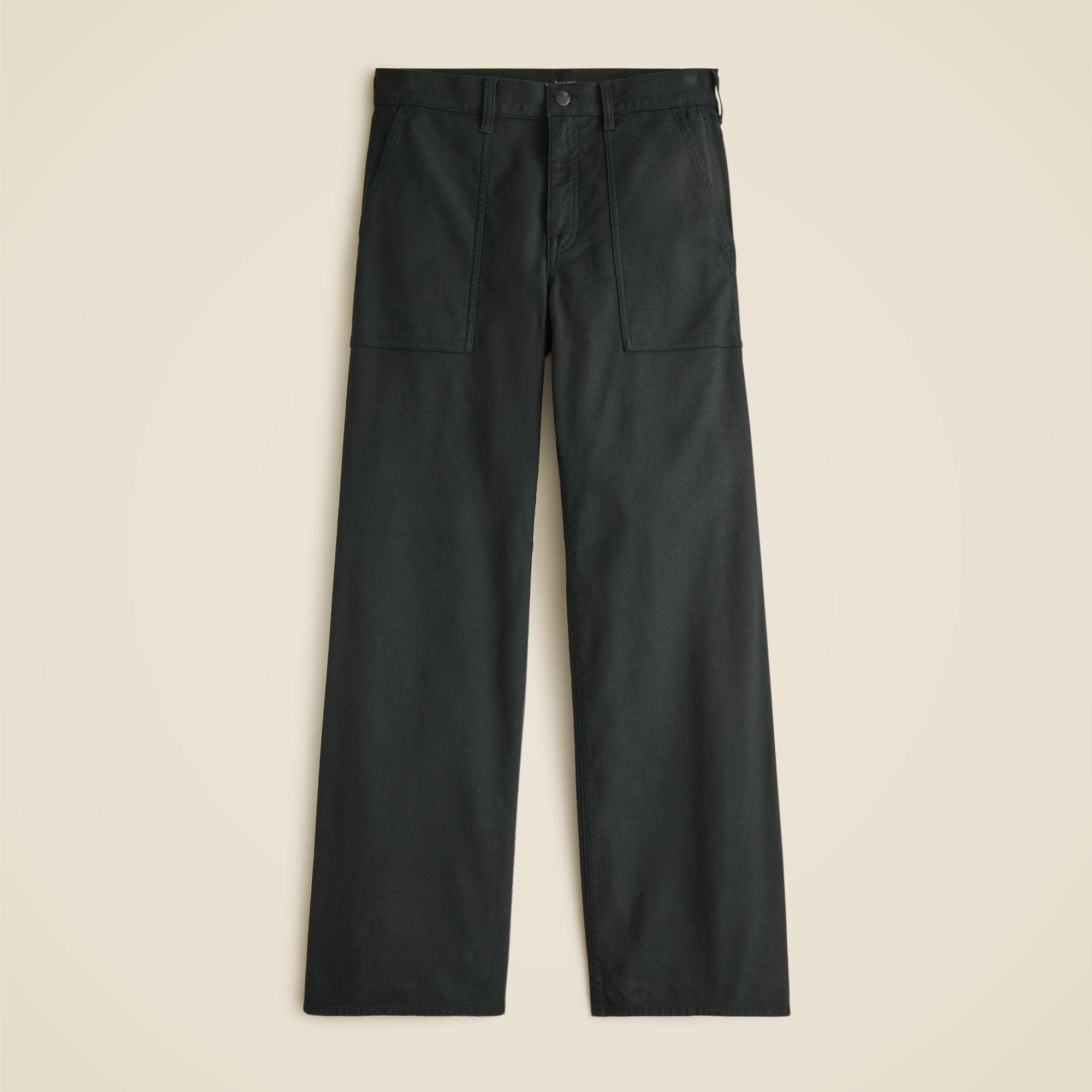 Camp-pocket wide-leg pant Product Image