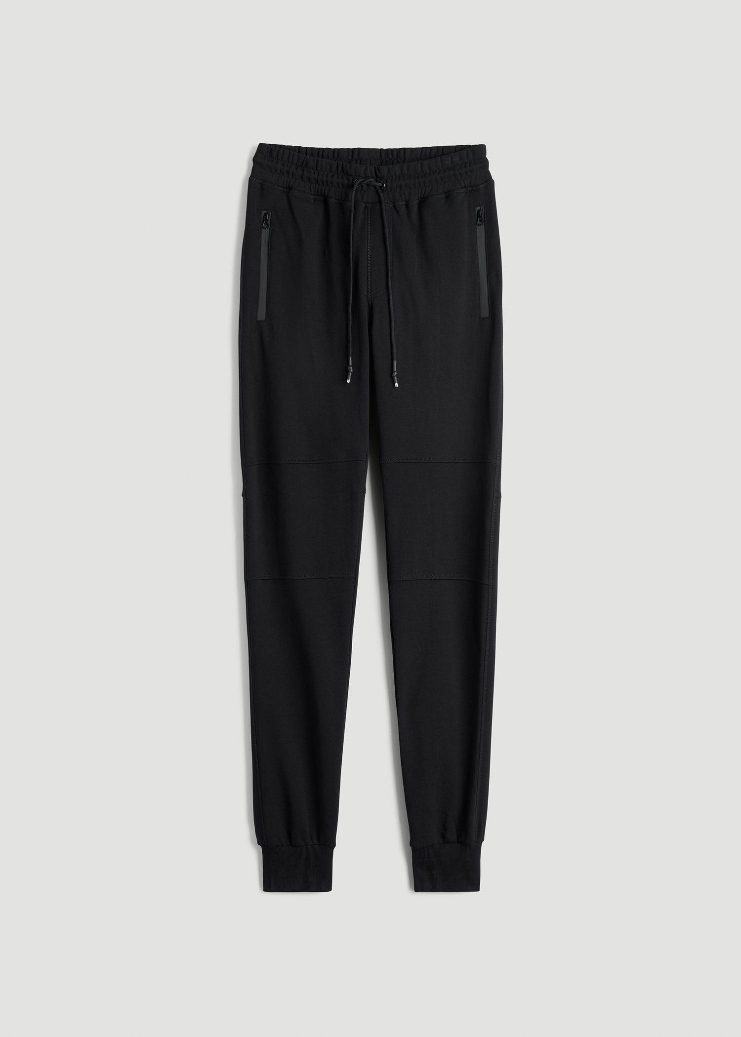 Wearever French Terry Joggers for Tall Men in Black Male Product Image