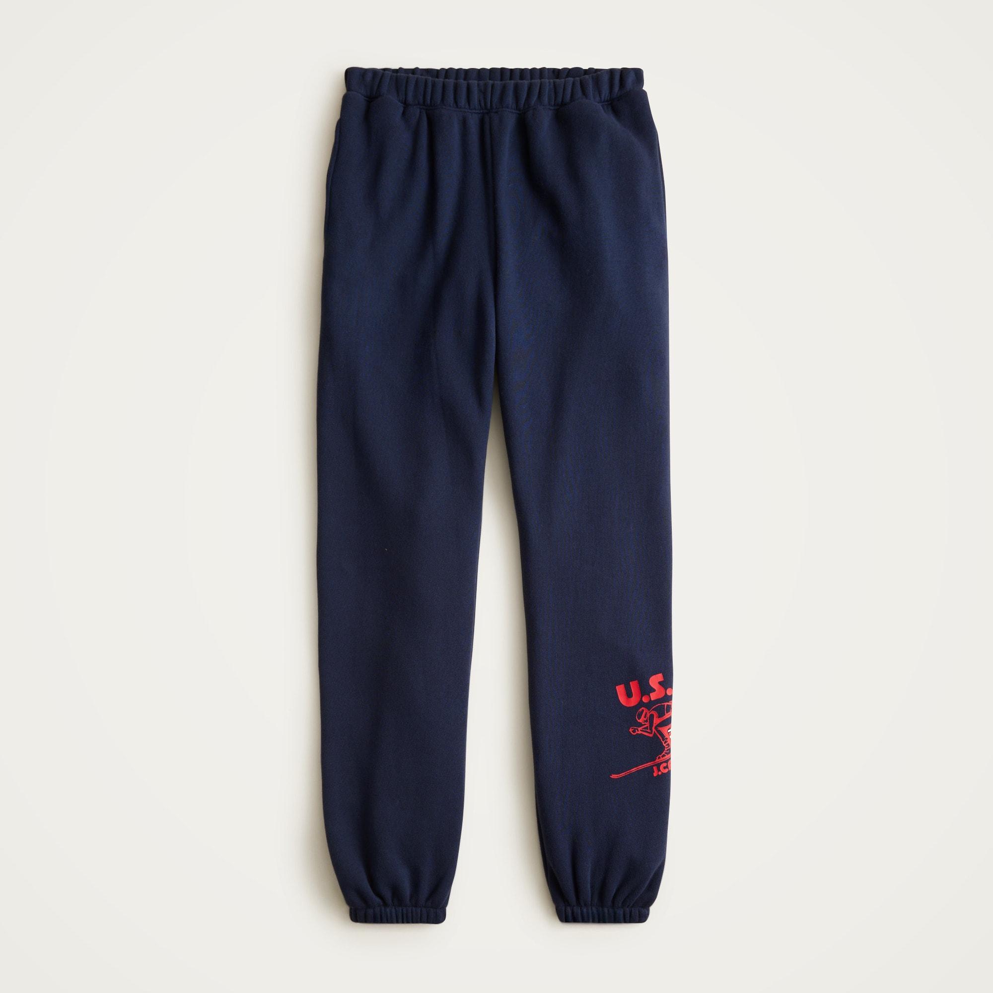 U.S. Ski & Snowboard by J.Crew heritage terry graphic jogger pant Product Image