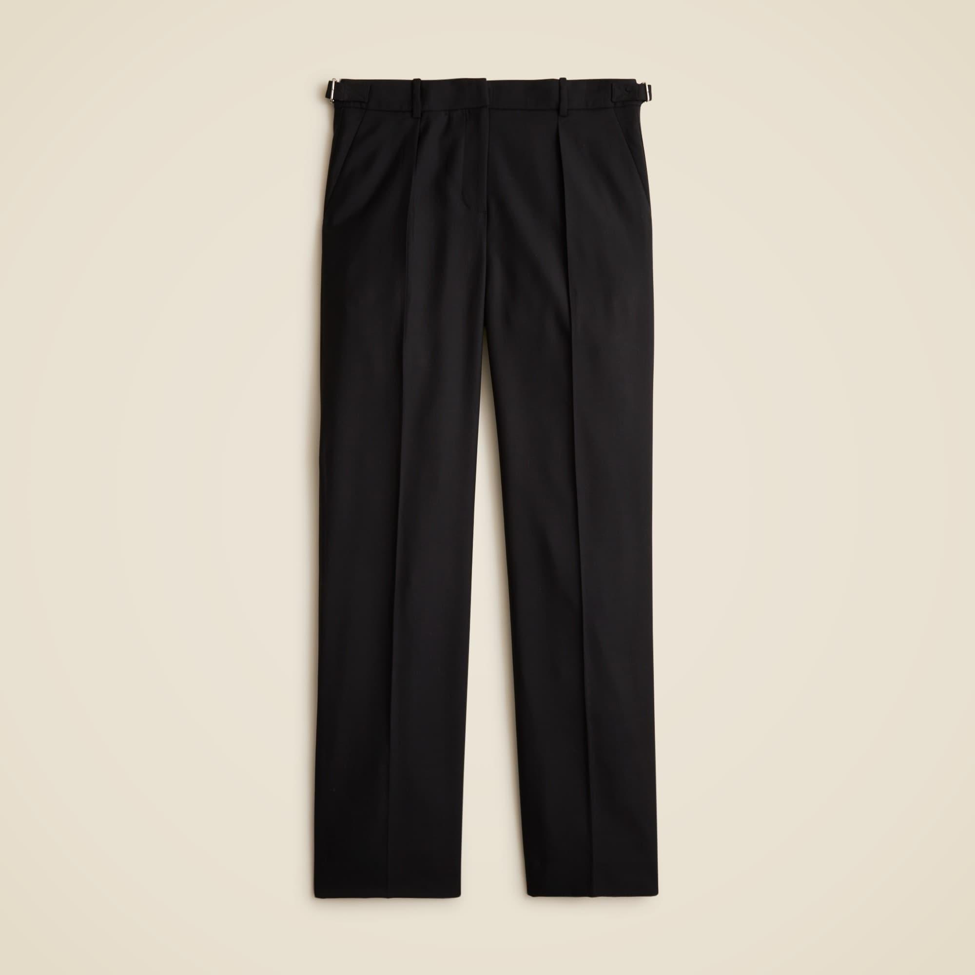 Collection high-rise Portia pant in tuxedo wool Product Image