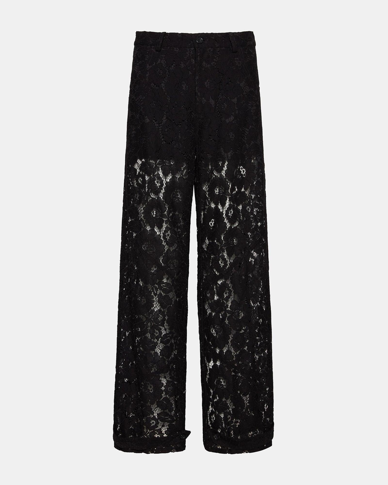 TRE LACE PANT BLACK Female Product Image