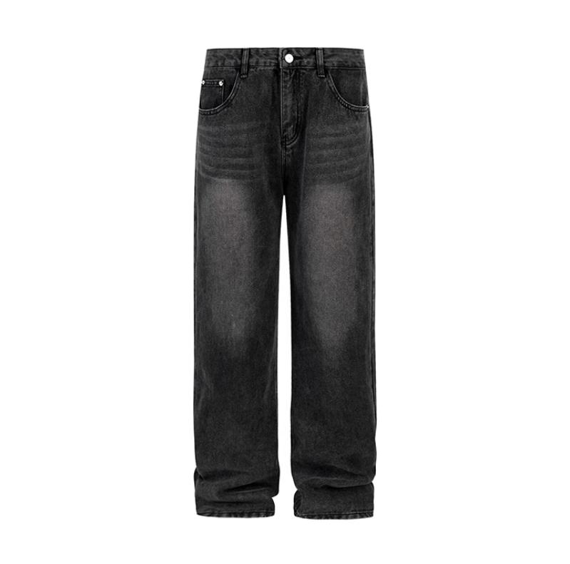 RT No. 12320 WASHED BLACK DENIM JEANS Product Image