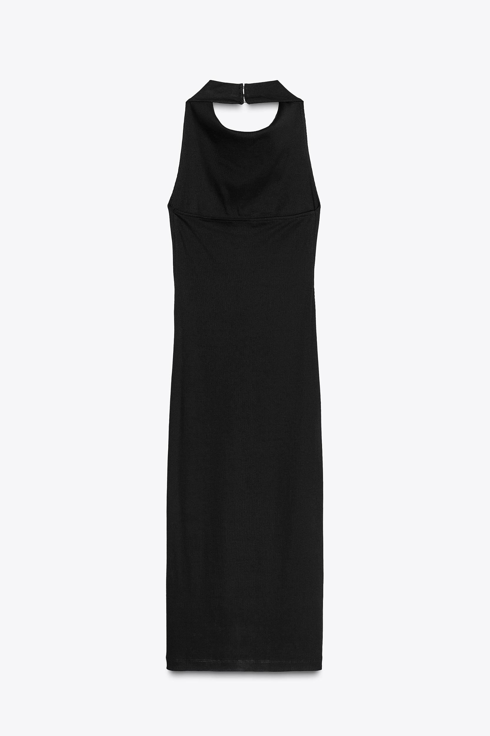 MIDI HALTER DRESS Product Image