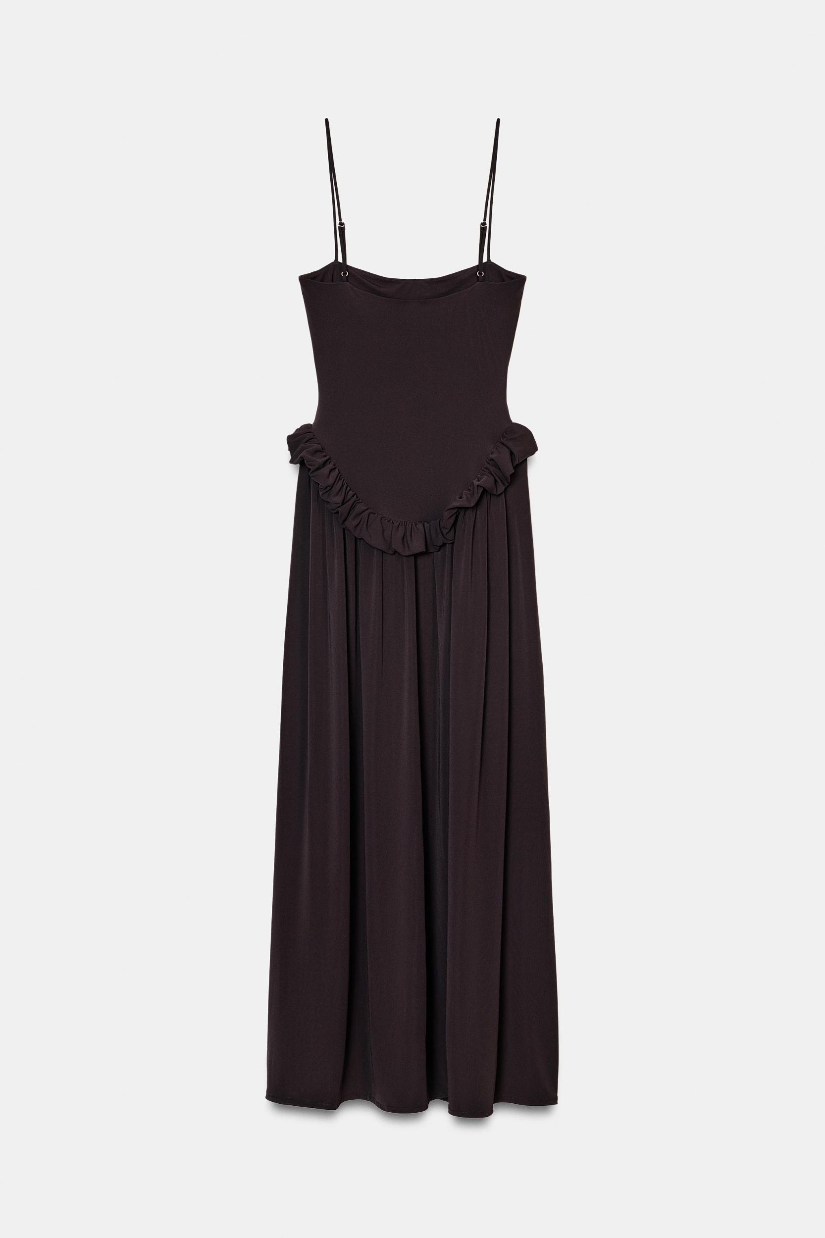 PEPLUM VOLUME DRESS Product Image