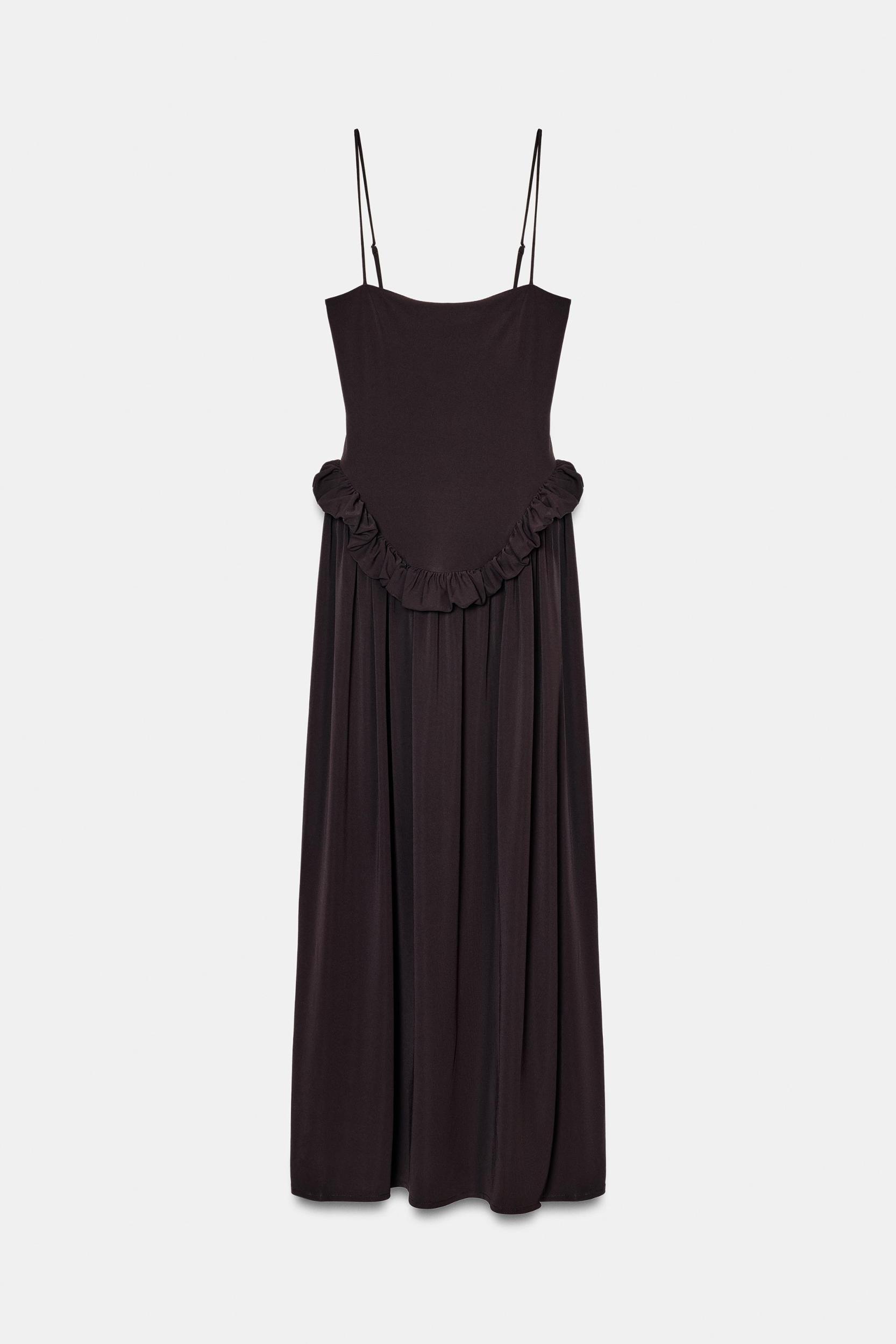 PEPLUM VOLUME DRESS Product Image