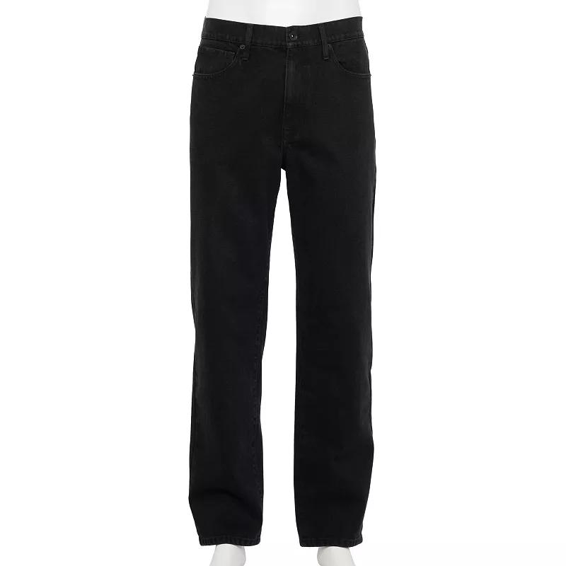 Men's Lazer Loose Fit Denim Jeans,  Product Image