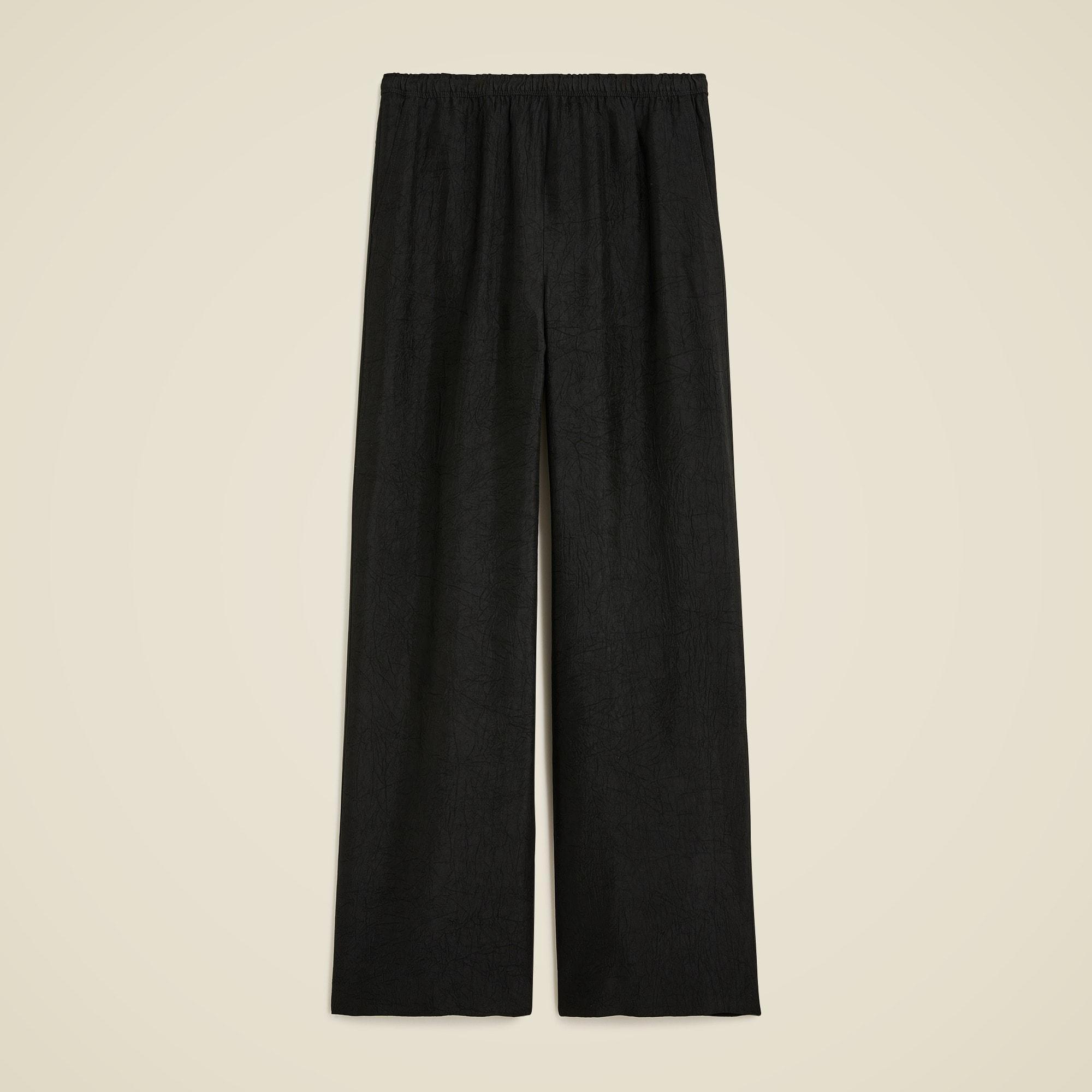 Stratus pant in textured satin Product Image