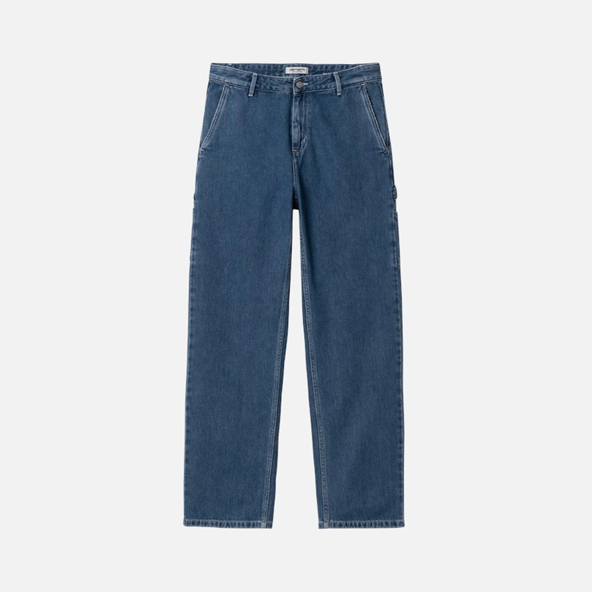 COATED MID-RISE RELAXED JEANS Product Image