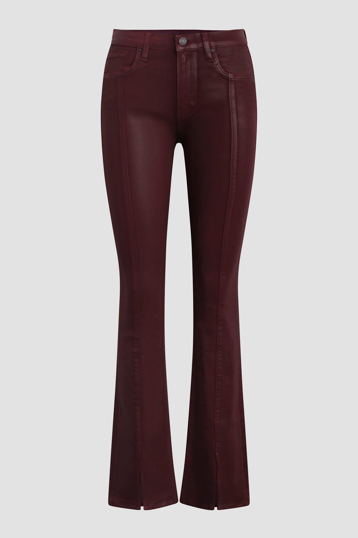 Barbara High-Rise Baby Bootcut Jean w/ Slit Hem Baby Product Image