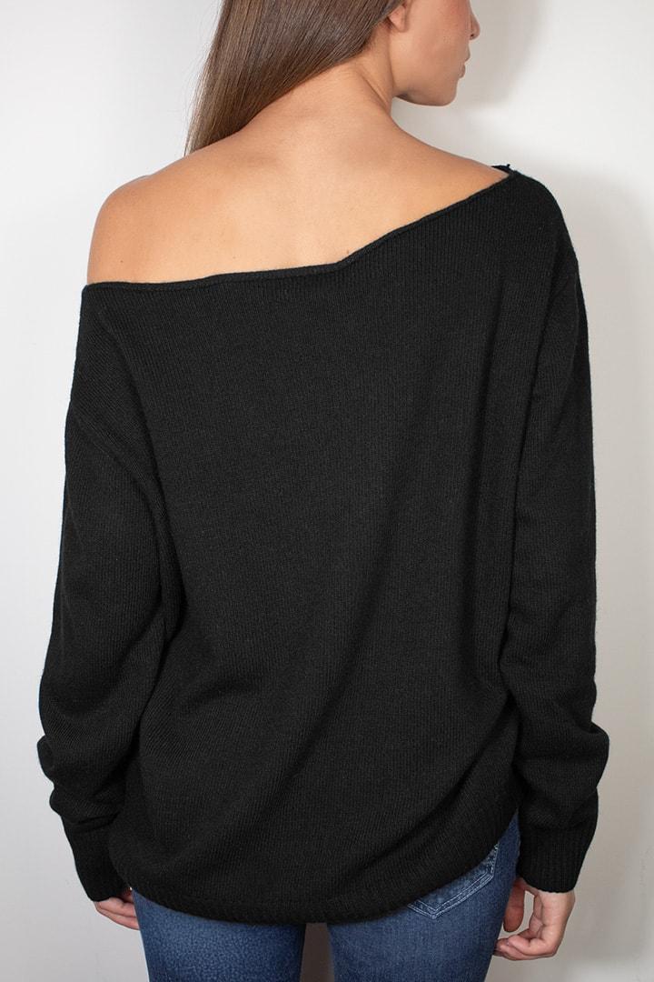 Boat neck sweater Product Image