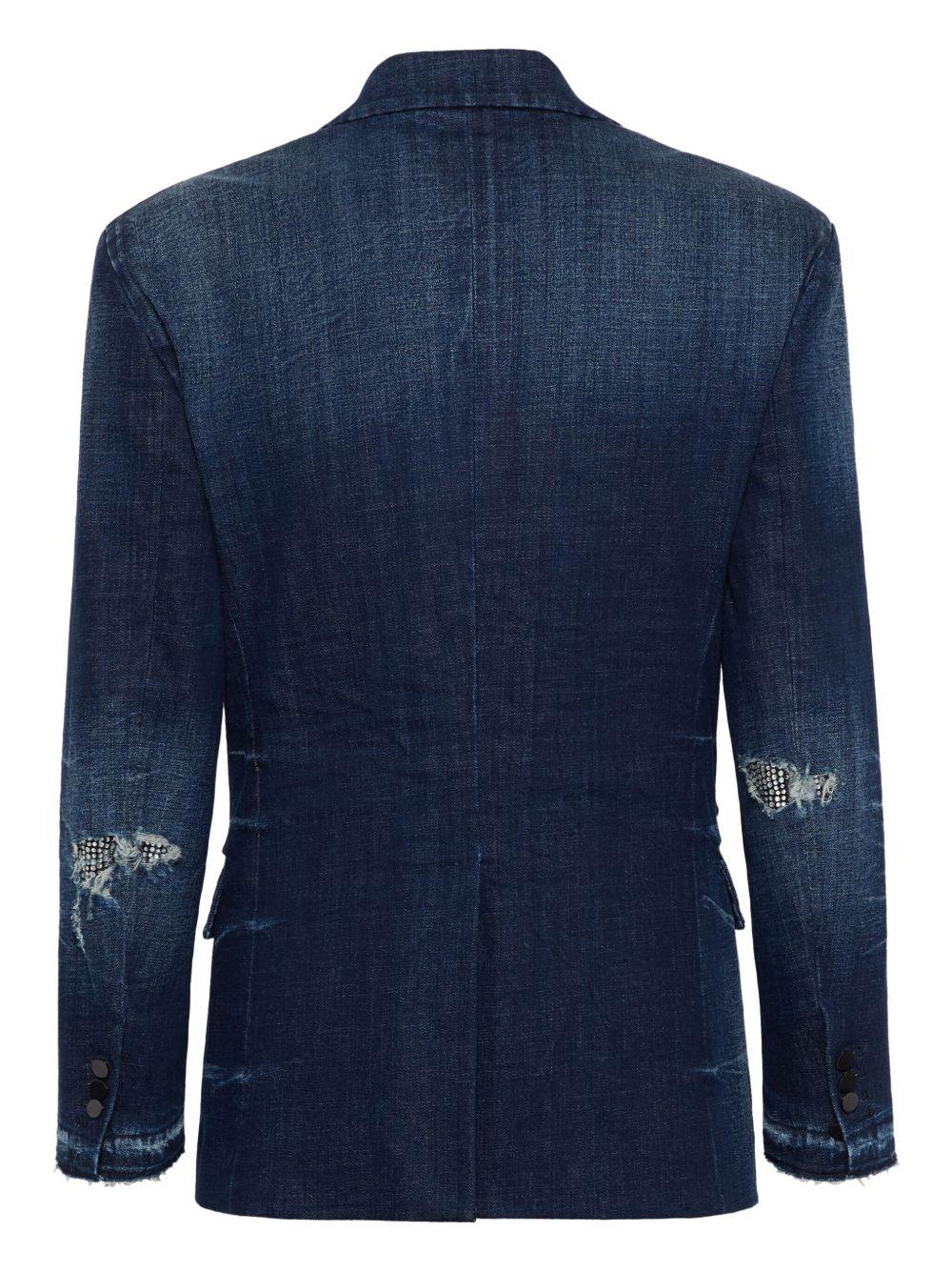 denim blazer Product Image