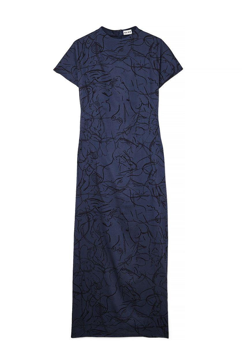 Waist Detail Maxi Dress Product Image