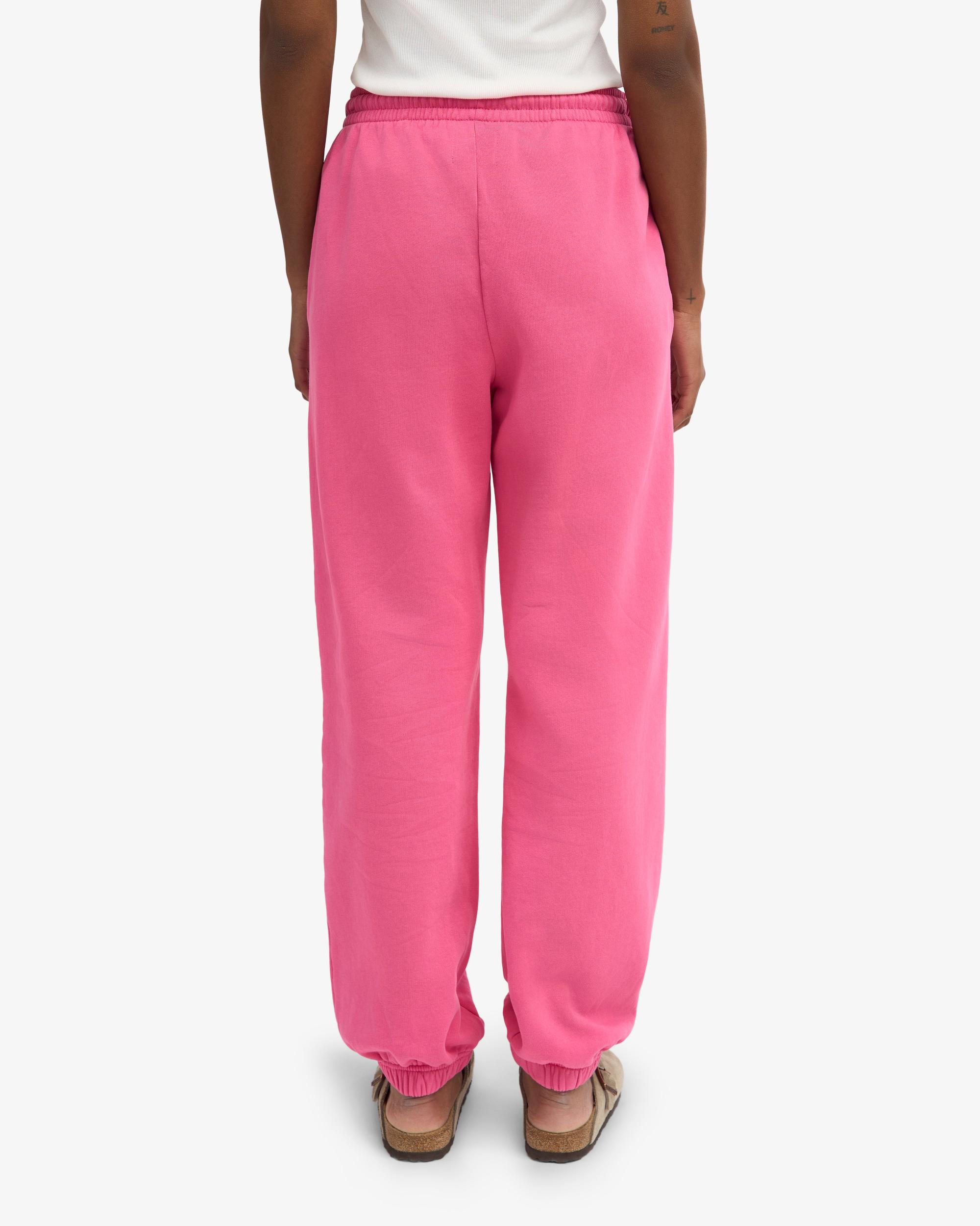 Organic Relaxed Sweatpants - Bubblegum Pink Product Image