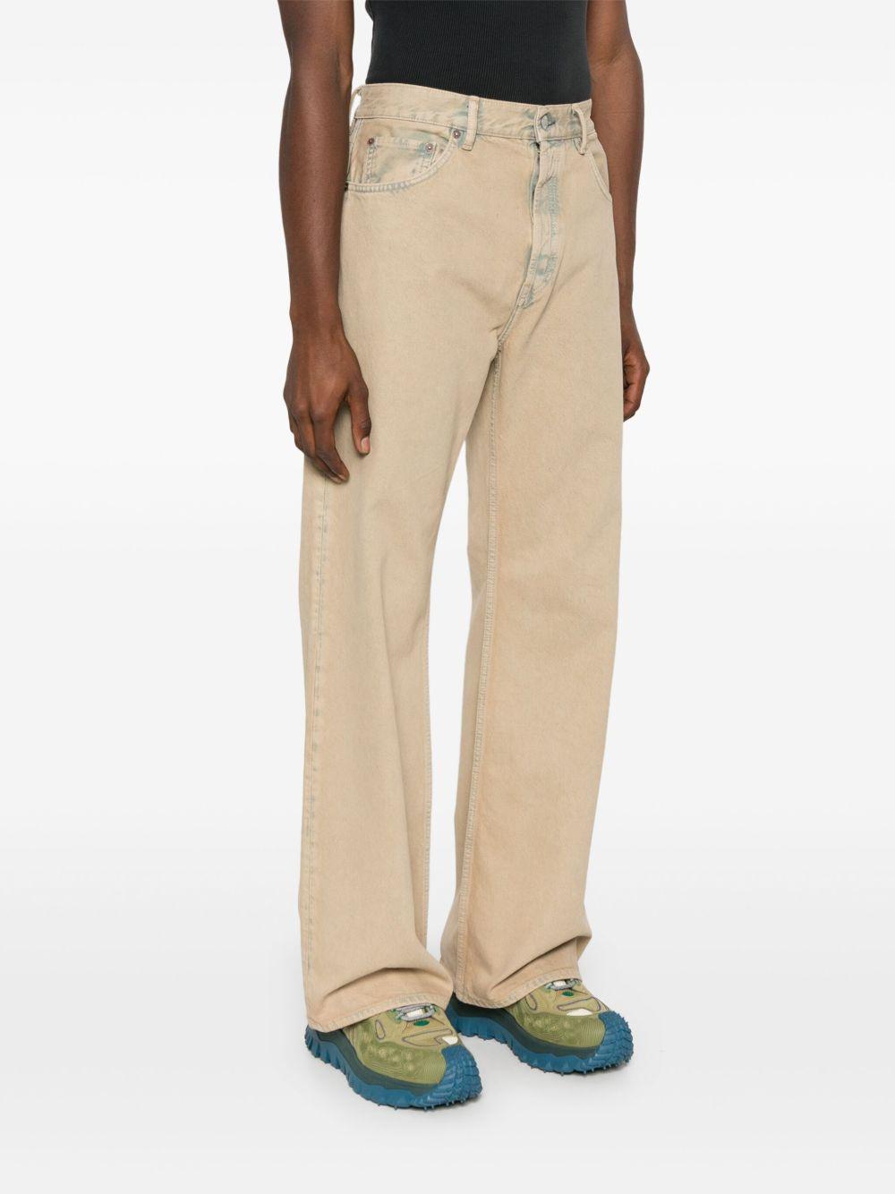 washed loose-fit jeans Product Image