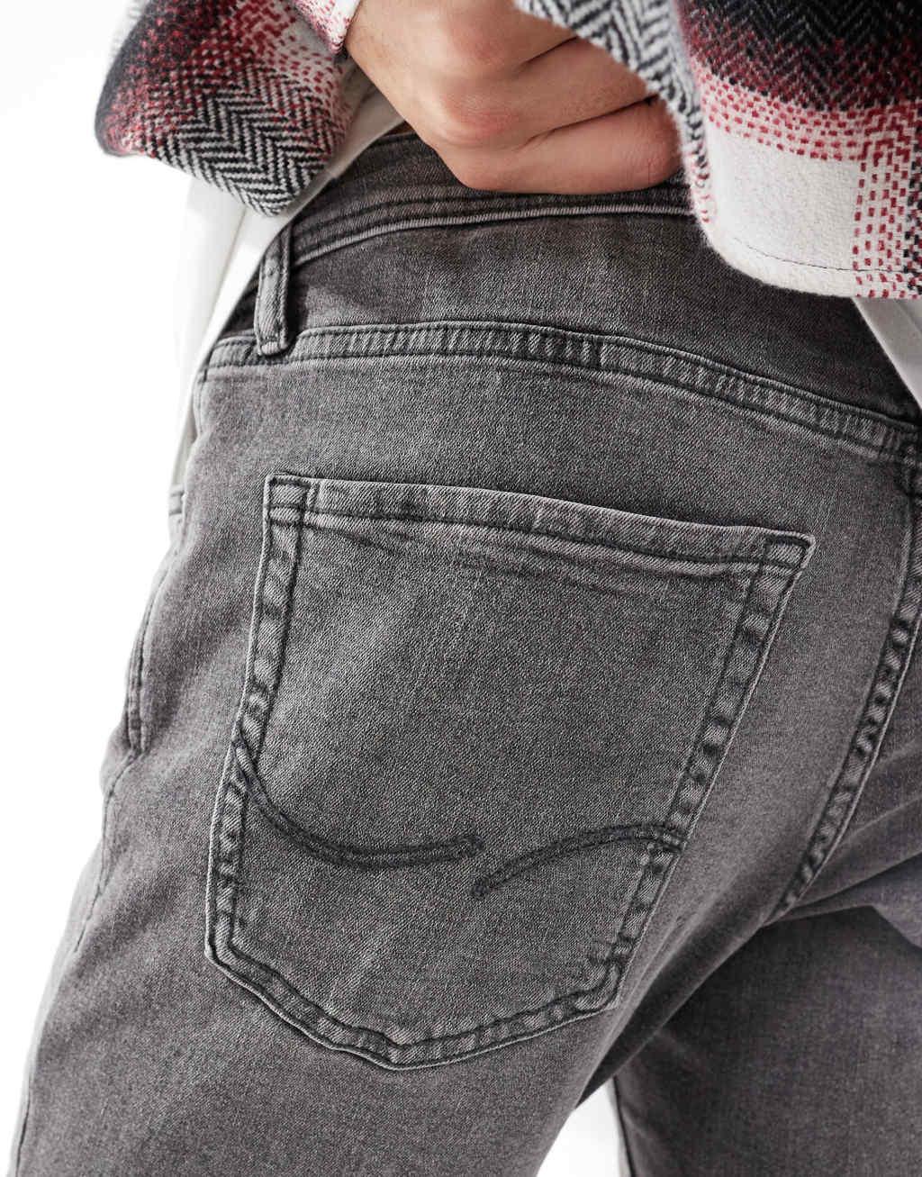 Jack & Jones Glenn slim tapered in gray wash Product Image