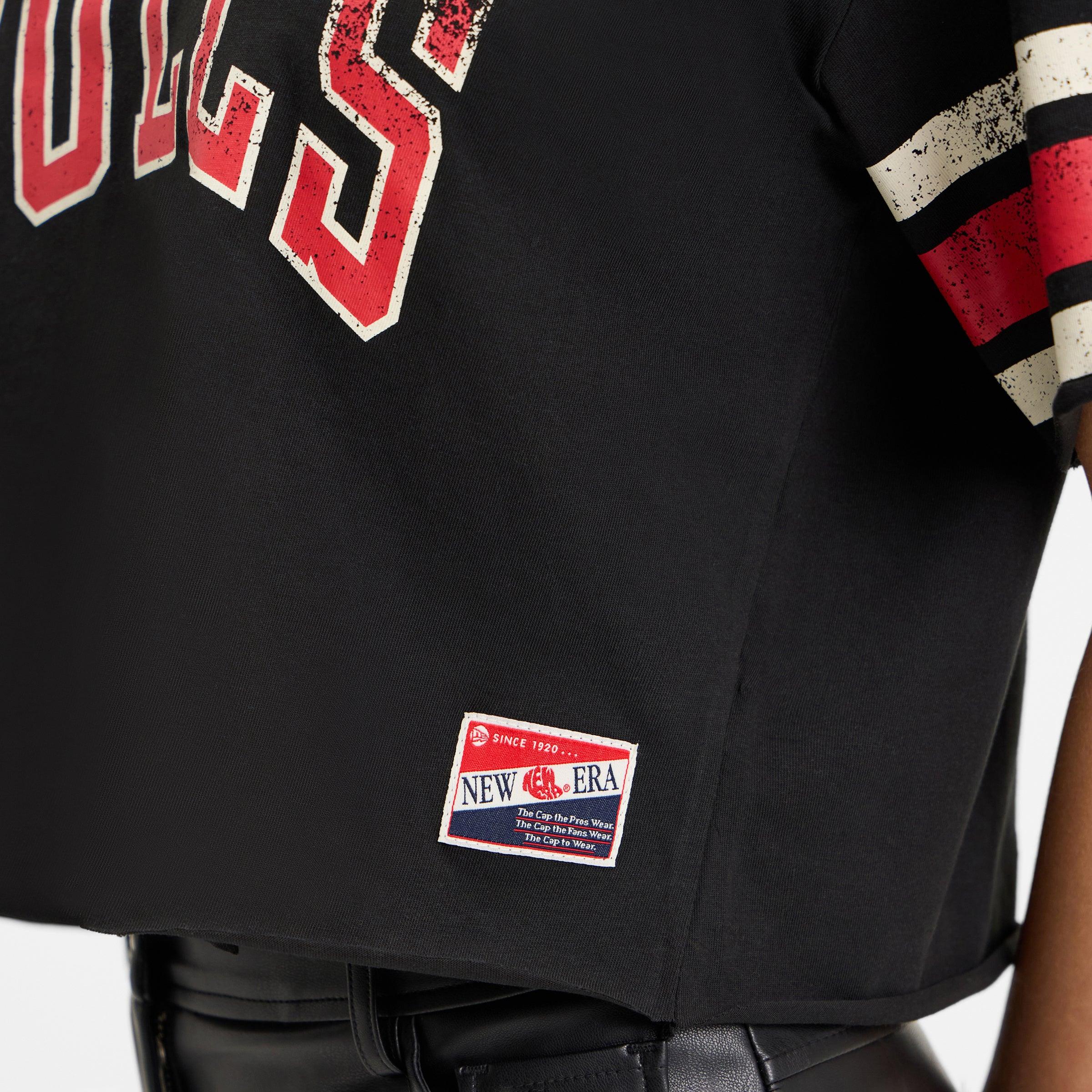 Chicago White Sox Throwback Cropped Women's T-Shirt Female Product Image