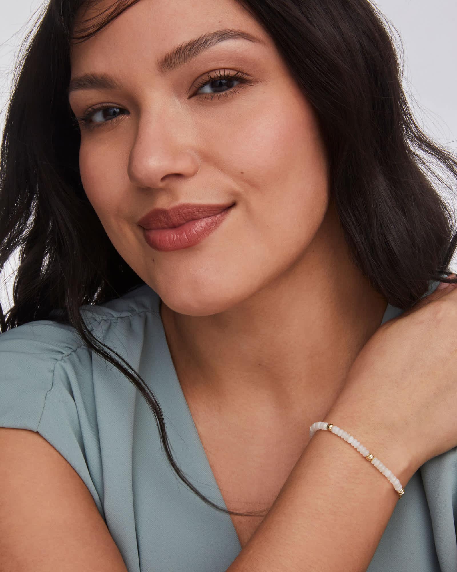 Deliah Gold Delicate Chain Bracelet Product Image