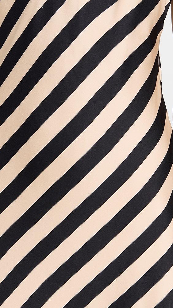 endless rose Striped Maxi Slip Dress | Shopbop Product Image