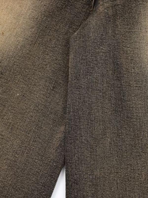 Men'S Vintage Washed Loose Straight Shorts Product Image