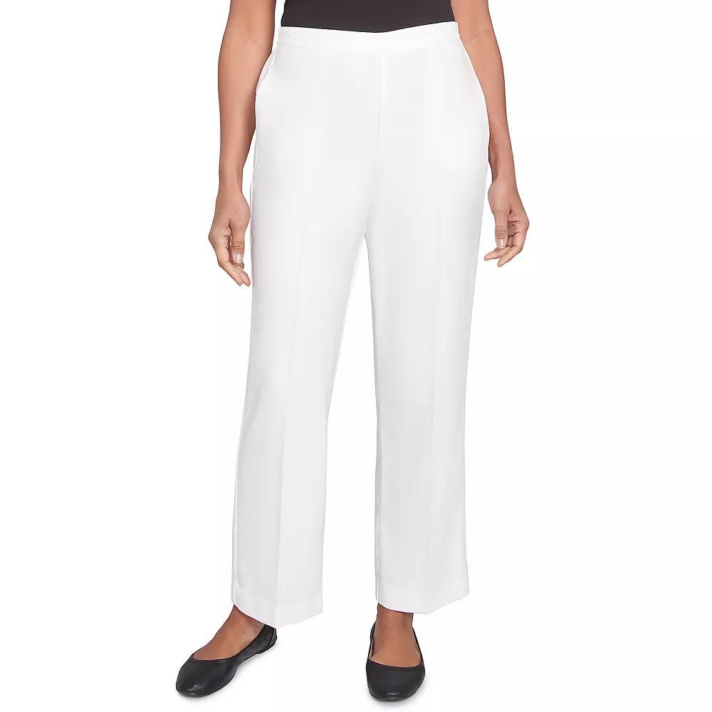 Women's Alfred Dunner Estate Pull-On Medium Length Pants,  Product Image
