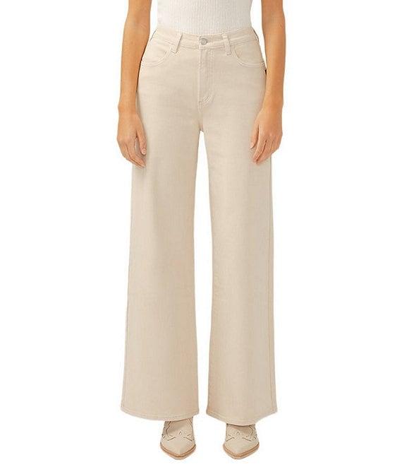 Silver Jeans Co. High Rise Slim Fit Wide Leg Jeans Product Image