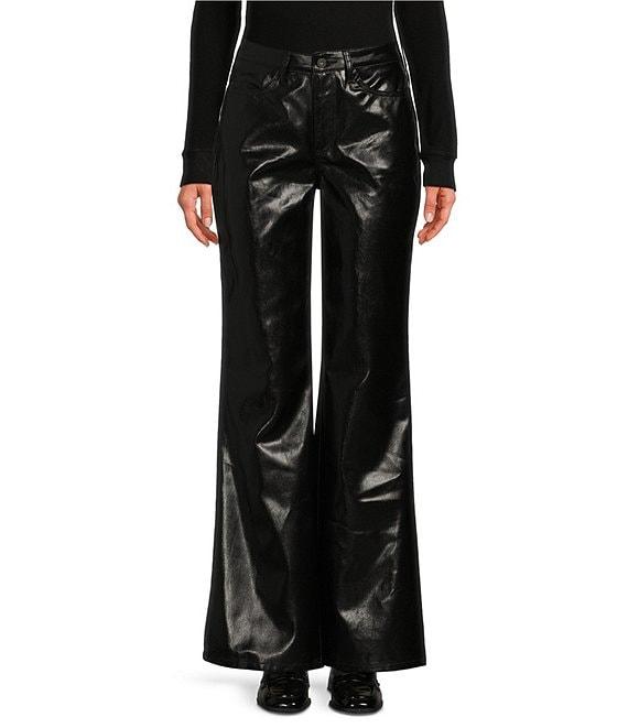 Every Coated Denim High Rise Wide Leg Pants Product Image