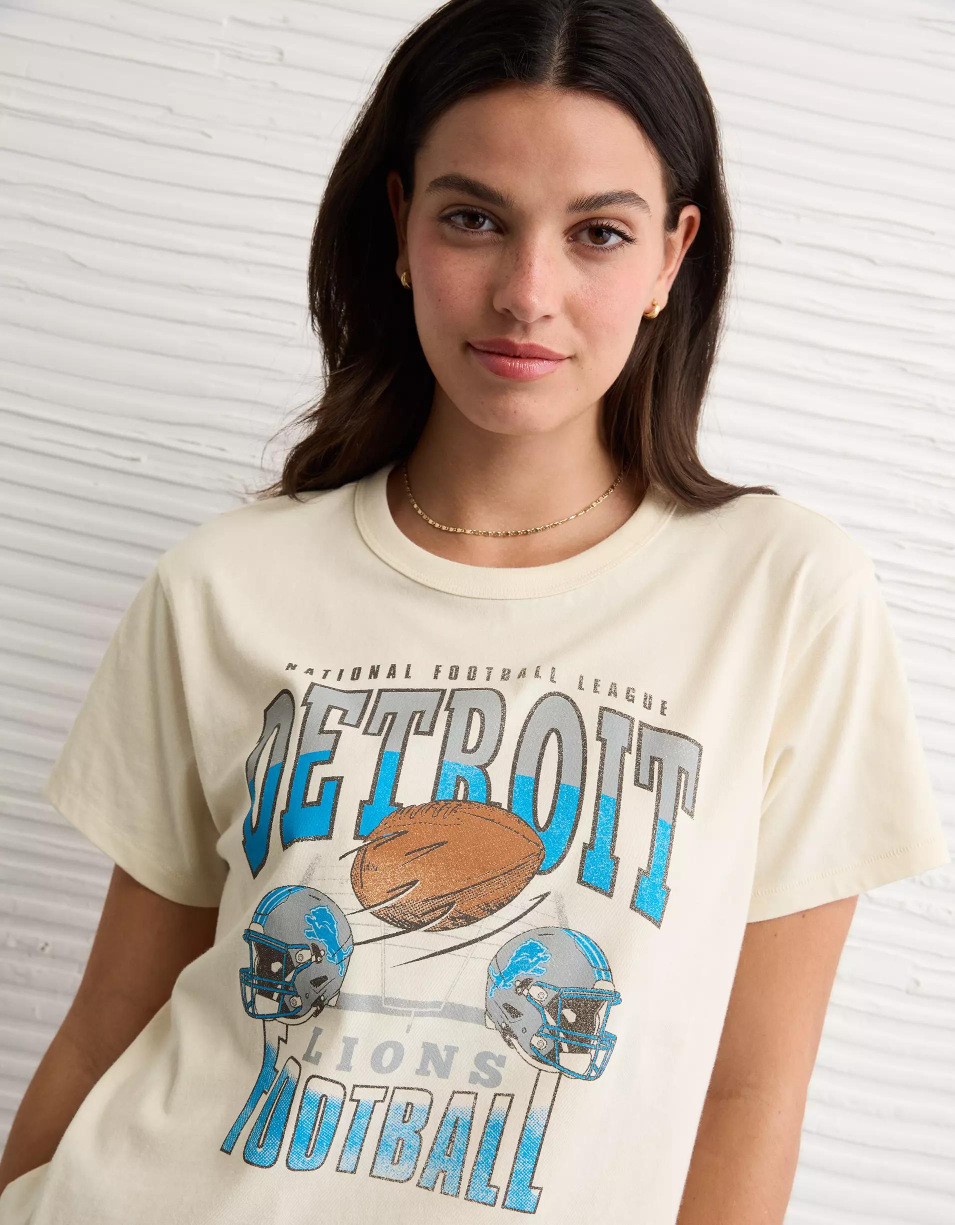 AE NFL Ex-Boyfriend Detroit Lions Graphic T-Shirt Product Image