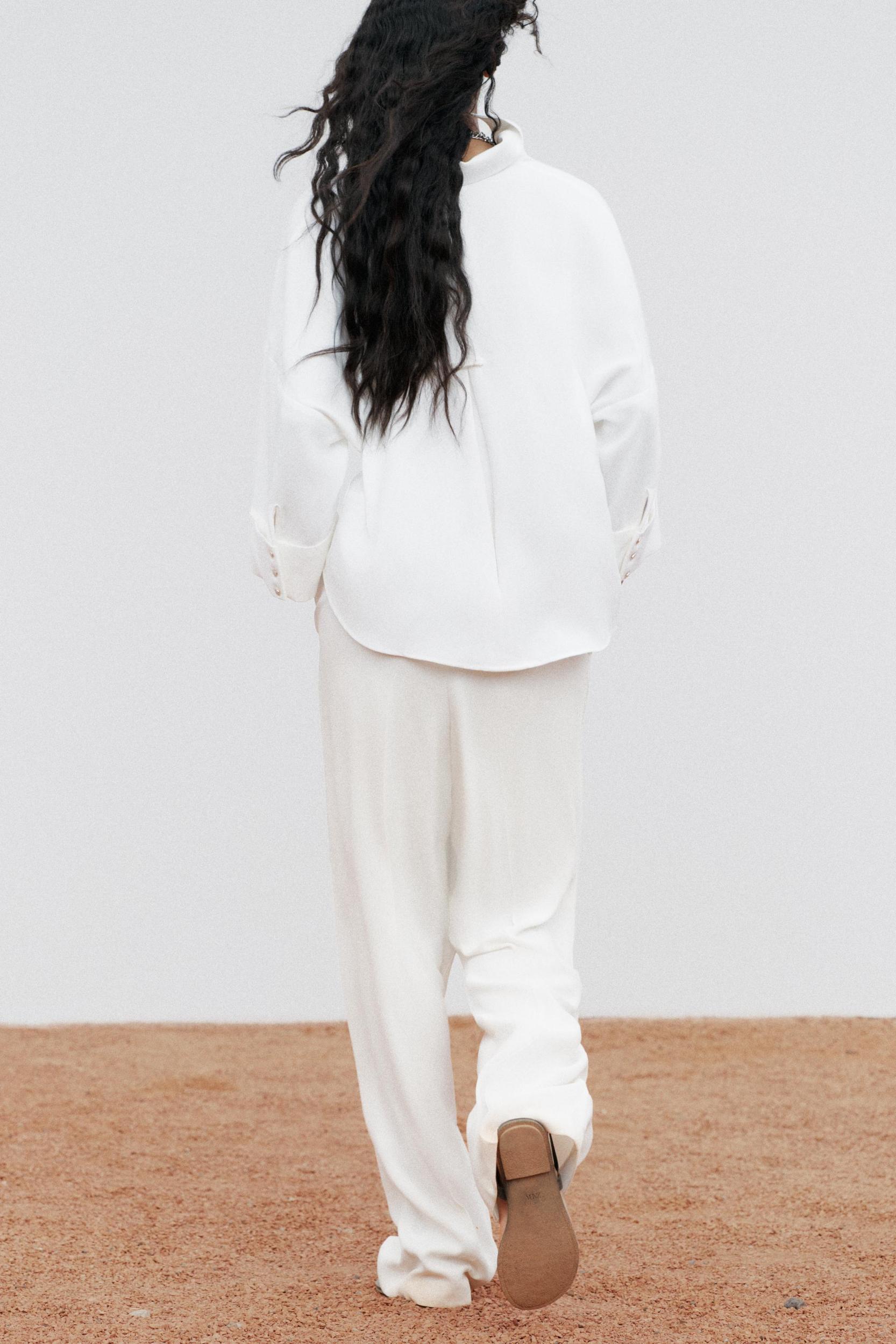 FLOWY STRAIGHT LEG PANTS Product Image