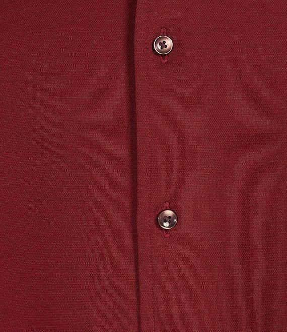 Cremieux Blue Label Chamonix Collection Long Sleeve Coat Front Supima Woven Shirt Product Image