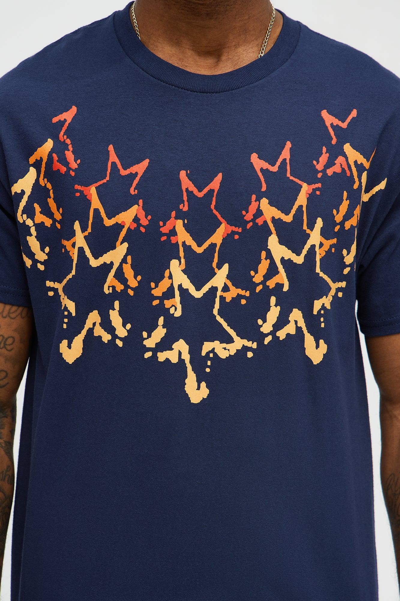 Stars Align Short Sleeve Tee - Navy Male Product Image