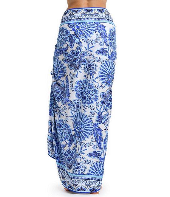 La Blanca Beyond The Pacific Printed Pareo Swim Cover-Up Product Image