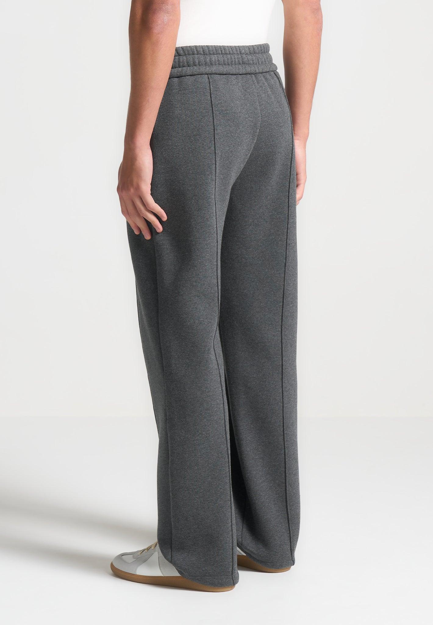 Isaac - Pintuck Joggers - Dark Grey Male Product Image