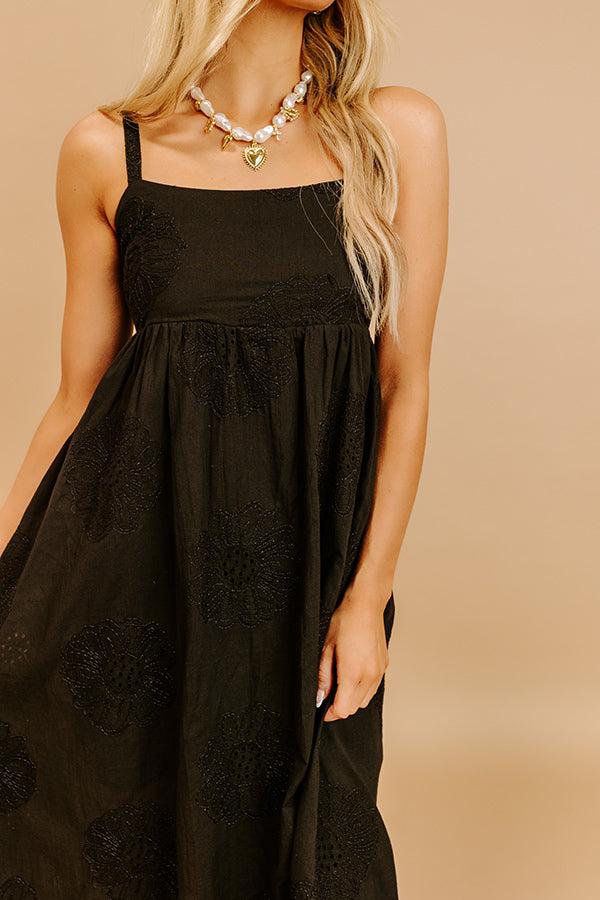 Kind Soul Embroidered Midi Dress Product Image