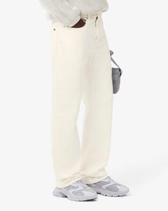 5 Pocket Straight Cut Indigo Jeans Product Image