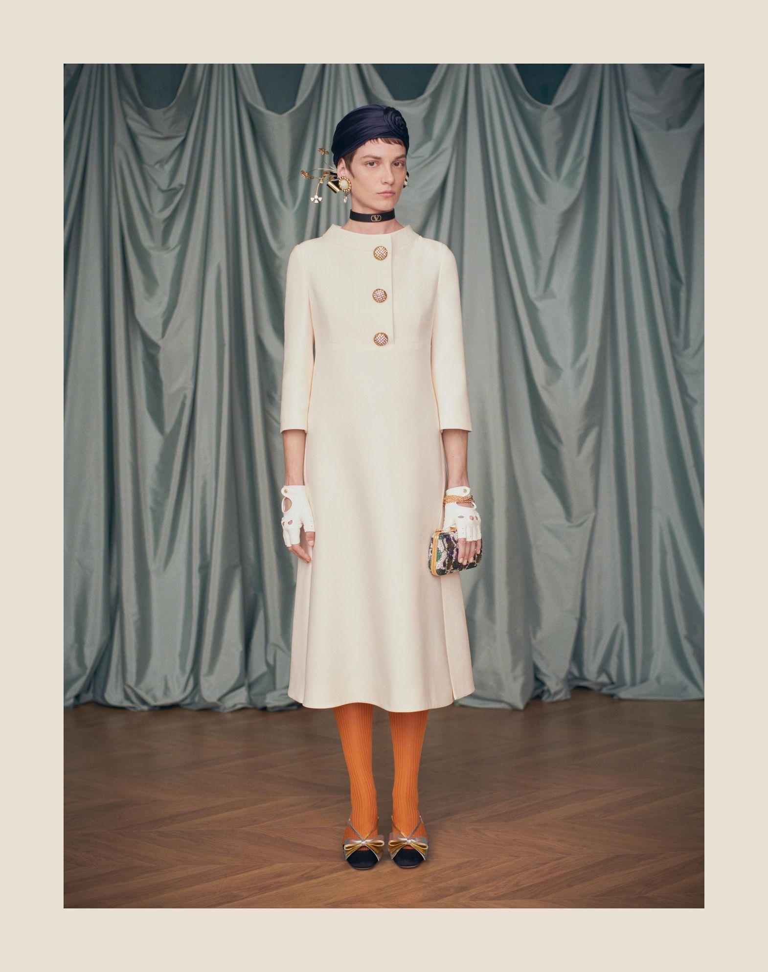 Crepe Couture Midi Dress  Product Image