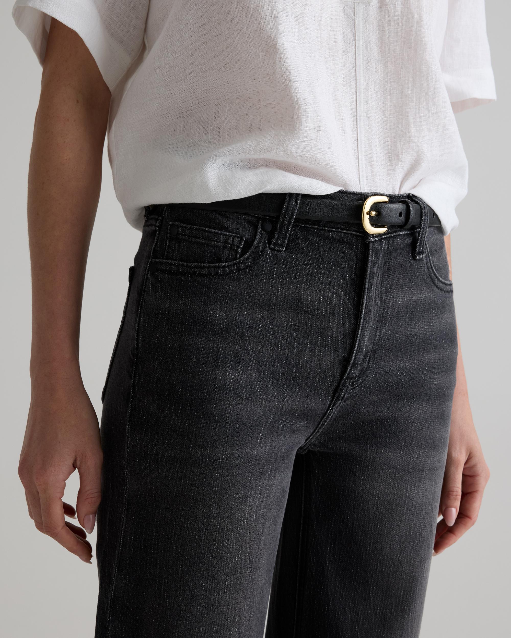 Quince | Women's Bella Stretch Relaxed Straight Jeans Organic Cotton Product Image