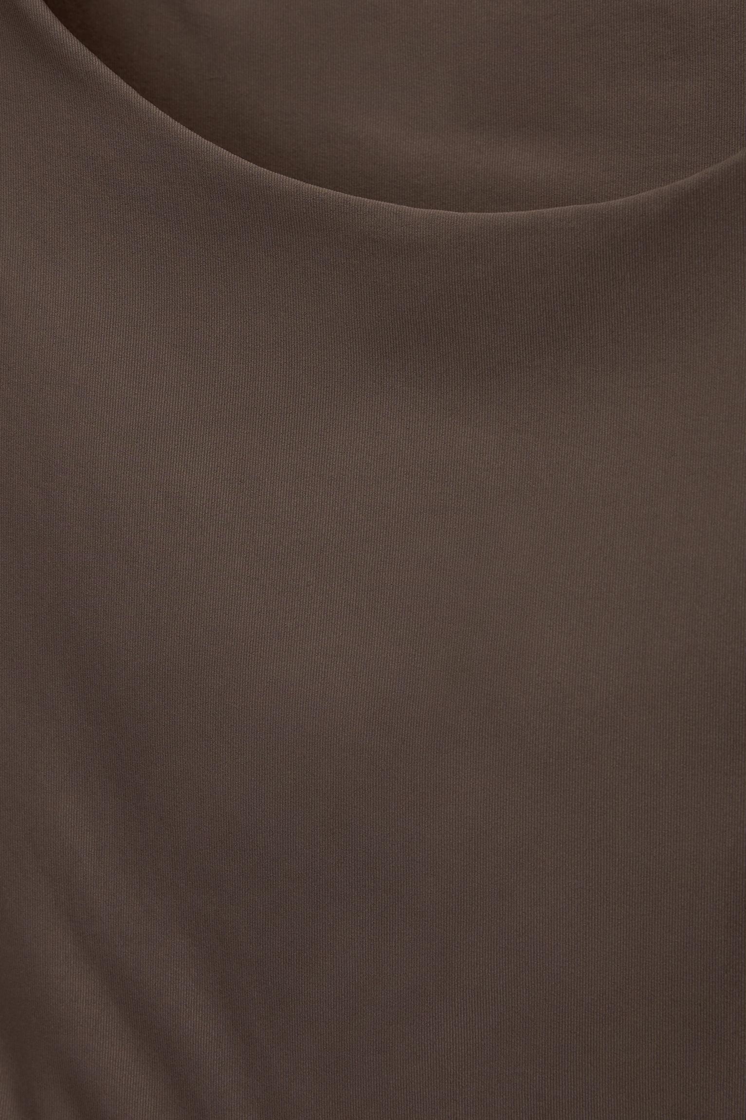 Cropped polyamide T-shirt Product Image