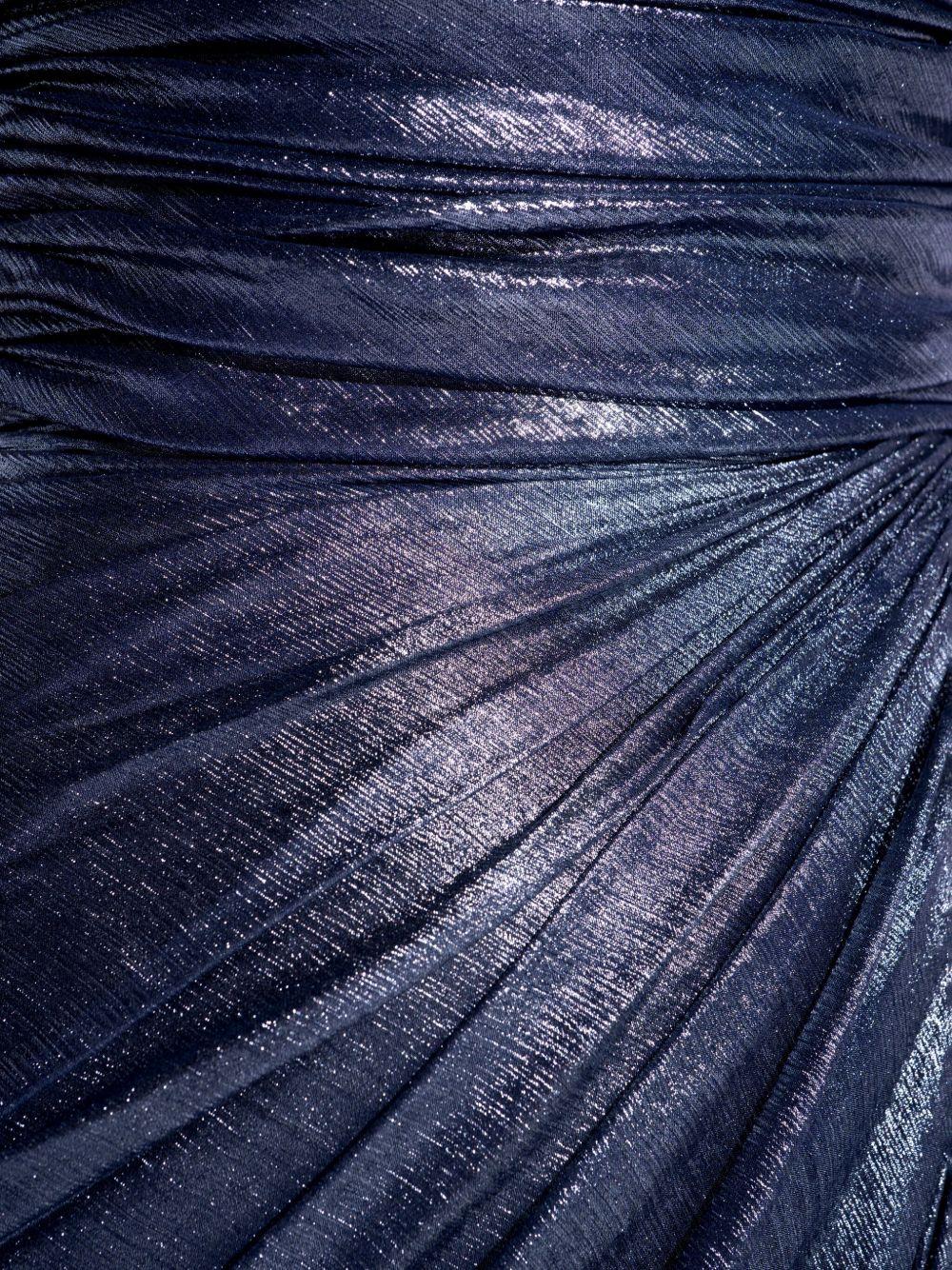 strapeless metallic gown  Product Image