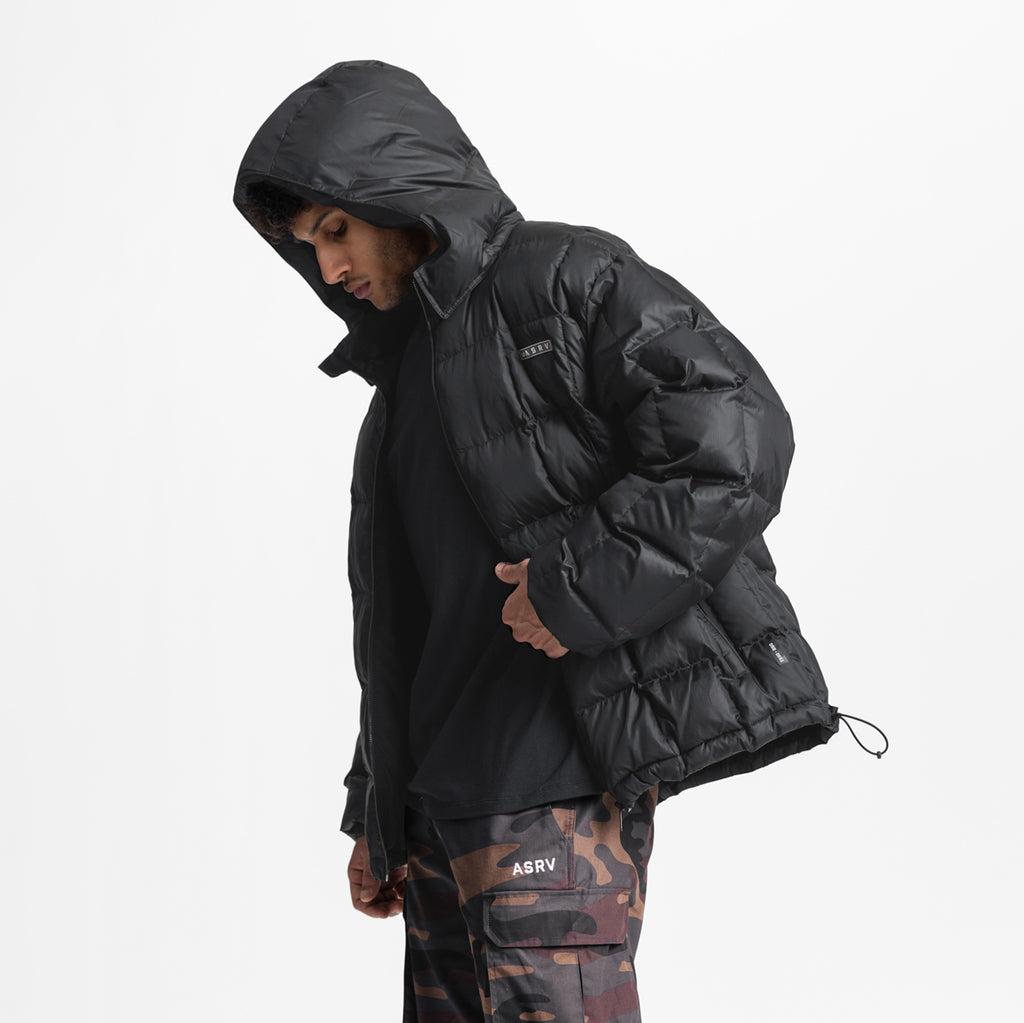 0551. Weather-Ready Down Puffer Jacket - Black Product Image