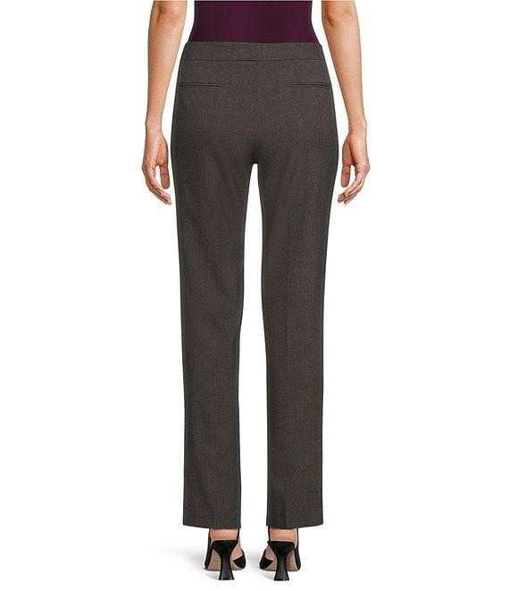 Anne Klein Extended Tab Pleated Tapered Leg Bowie Pants Product Image