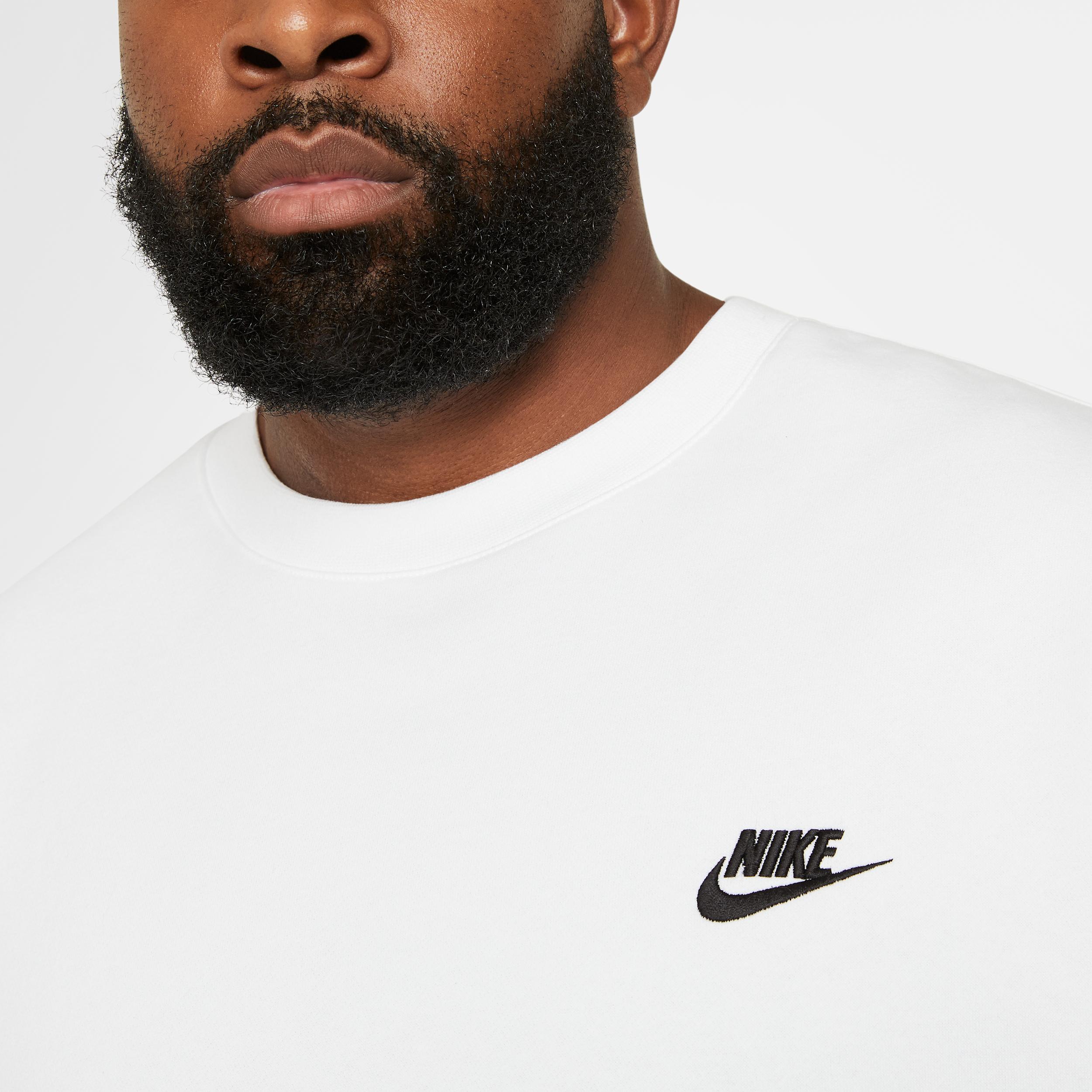 Mens Nike Sportswear Club Fleece Crew | BV2662-010 Product Image