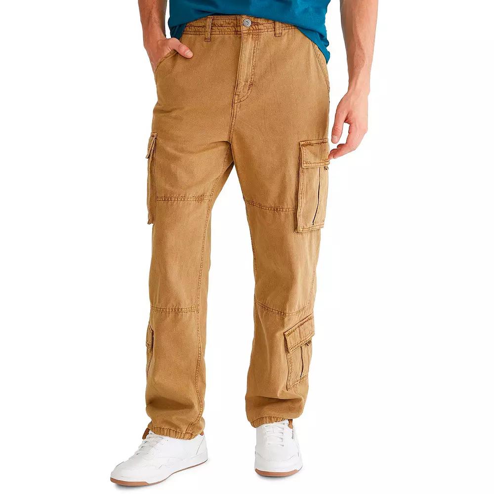 Men's Aeropostale Baggy Cargo Pants, Size: XL, Ermine Product Image