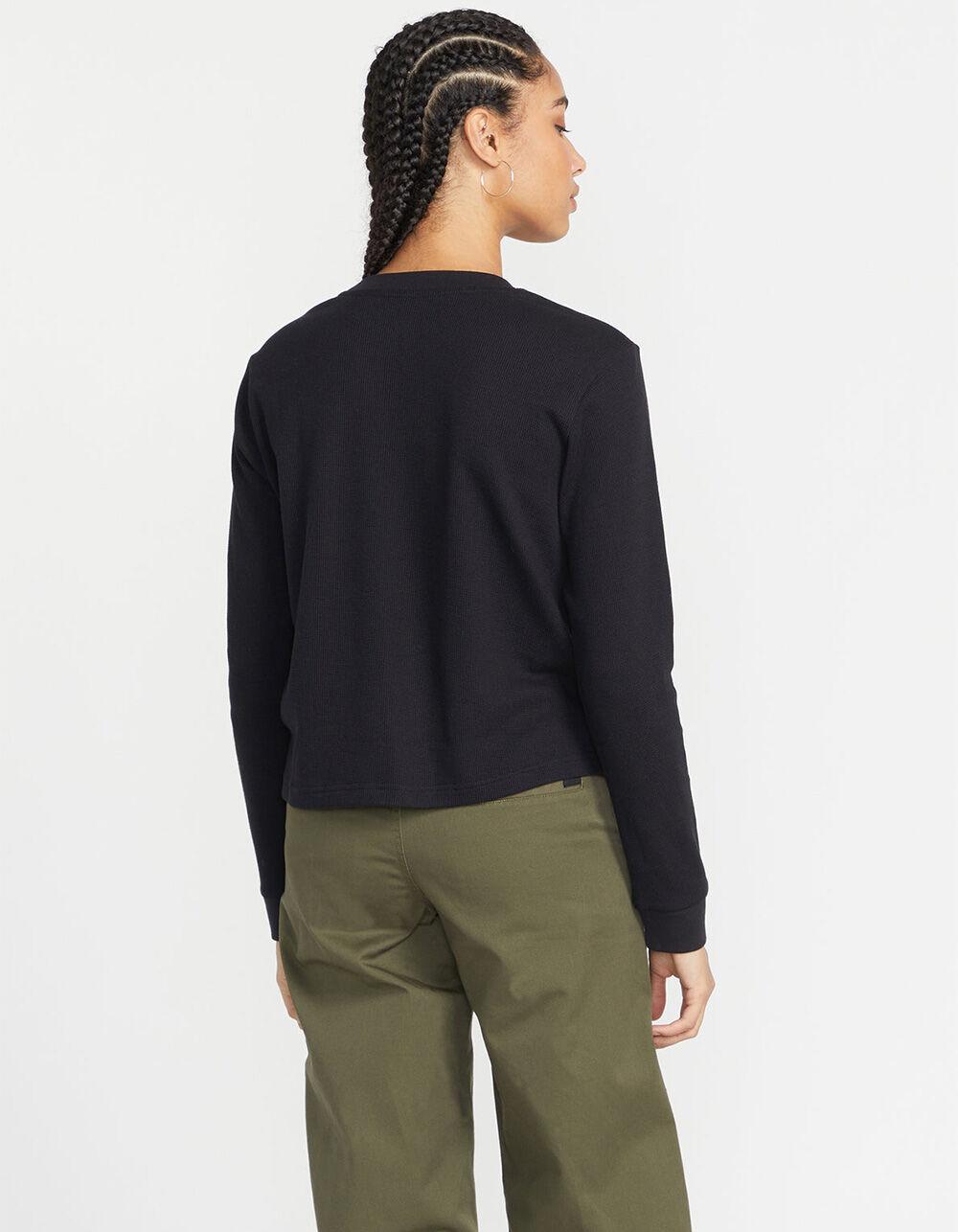 VOLCOM Thermality Womens Long Sleeve Thermal - BLACK Product Image