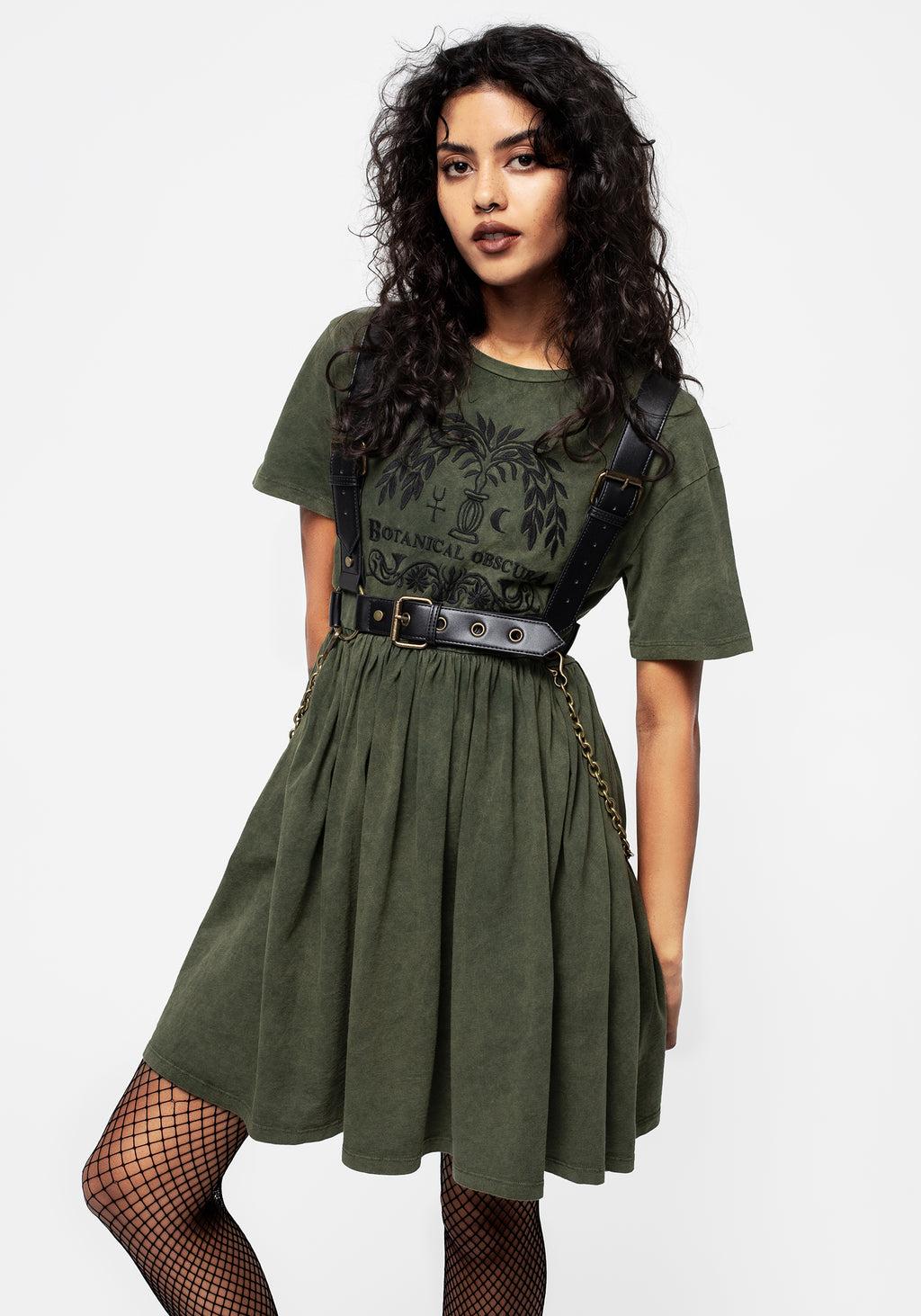 Obscura Graphic Print Mini Skater Dress Product Image