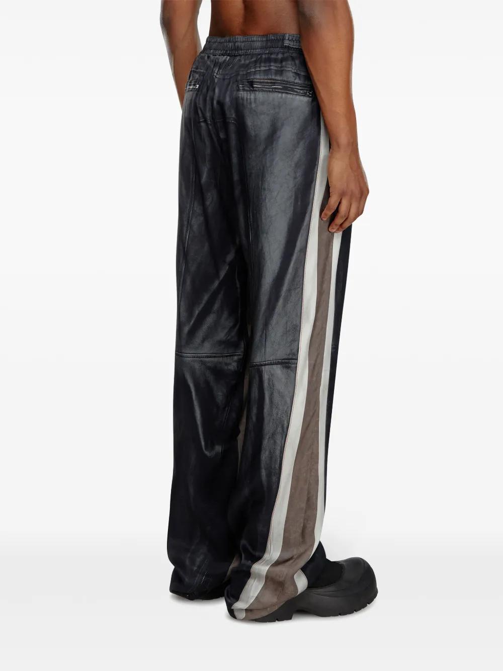 side-stripe straight-leg trousers  Product Image