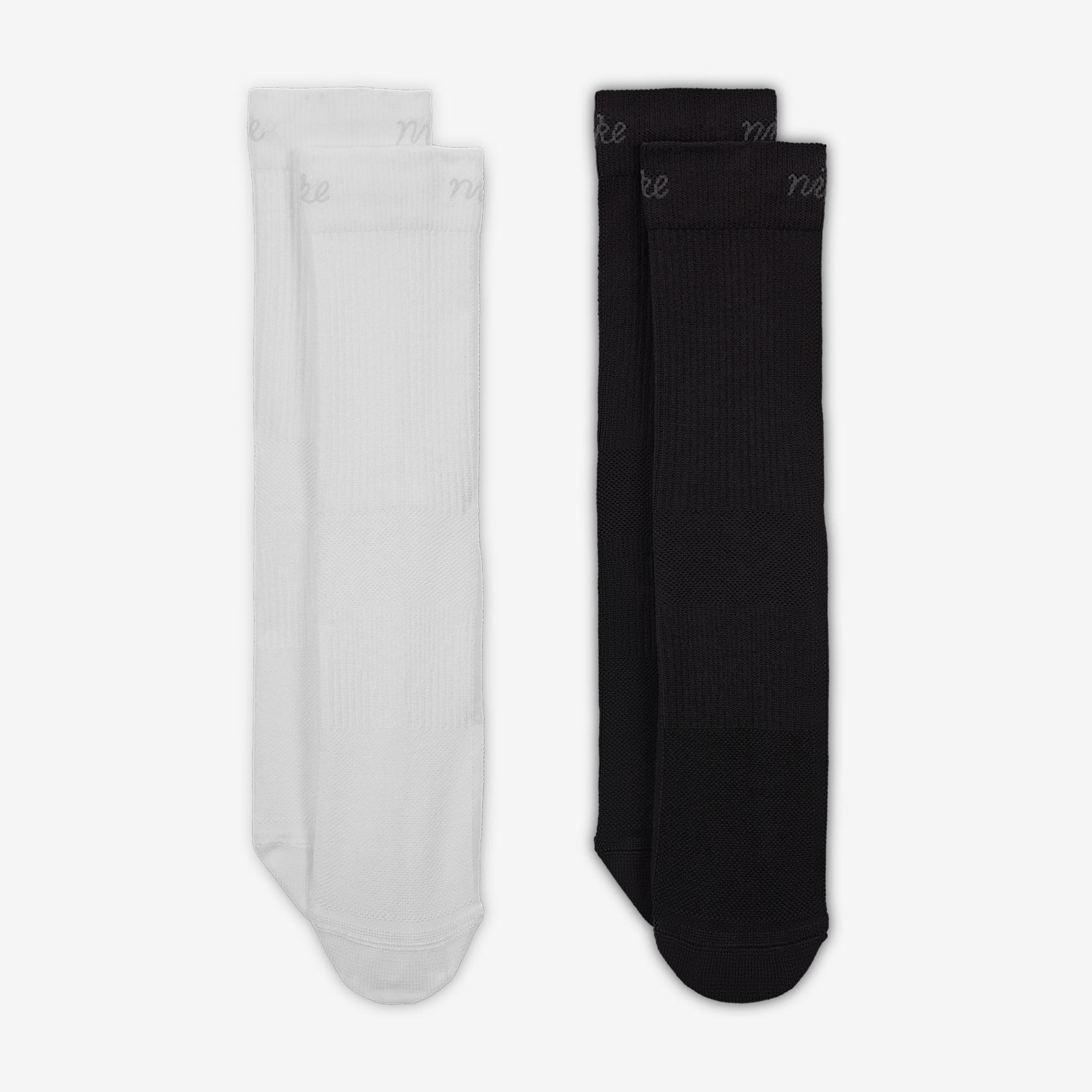 Nike Womens Everyday Plus Lightweight Crew Socks (2-Pair) | HQ7762-903 Product Image