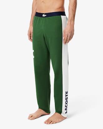 Printed Fleece Loungewear Pants Product Image