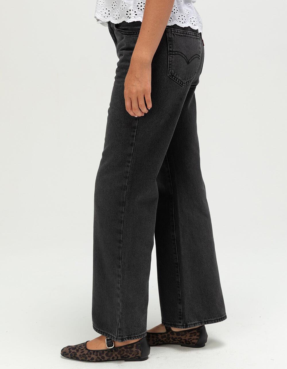 LEVI'S 94 Baggy Bootcut Womens Jeans - Wandering Spirit Clean - BLACK DENIM Product Image